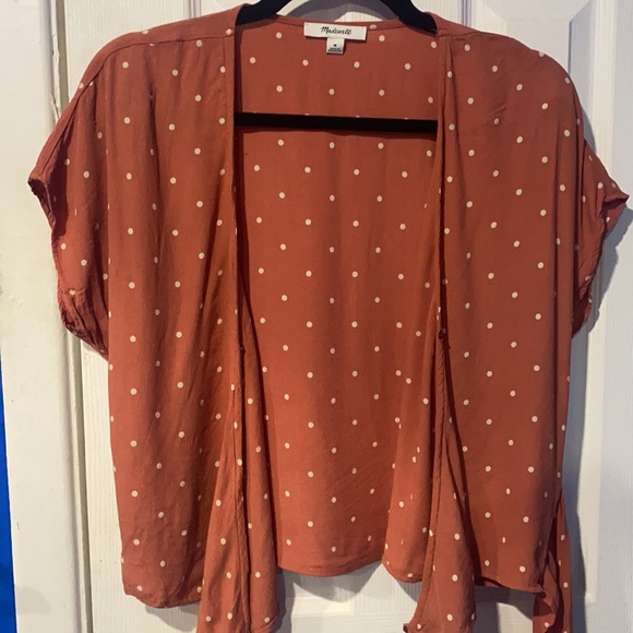 Polka dot wrap top - Picture 10 of 11